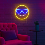 Emoji Cool Neon Væglampe-Lightish-OutletLamper.dk