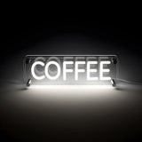 Coffee LED Neon Box Bordlampe-Lightish-OutletLamper.dk