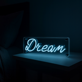 Dream LED Neon Box Bordlampe-Lightish-OutletLamper.dk