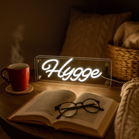 Hygge LED Neon Box Bordlampe-Lightish-OutletLamper.dk