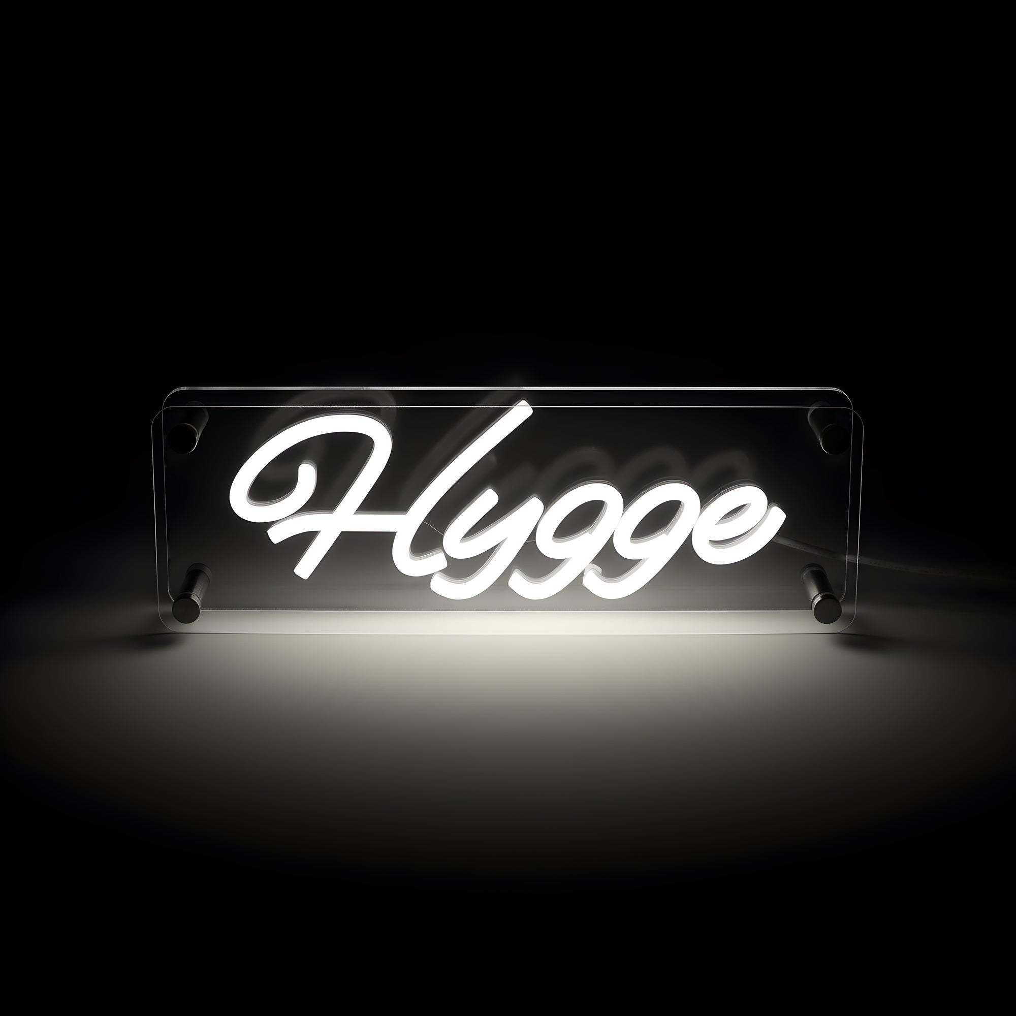 Hygge LED Neon Box Bordlampe-Lightish-OutletLamper.dk