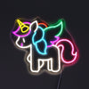 Unicorn Baby Neon Væglampe