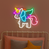 Unicorn Baby Neon Væglampe