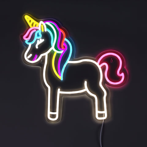 Unicorn Mama Neon Væglampe