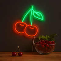 Cherry Neon Væglampe