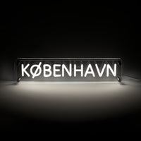København LED Neon Box Bordlampe-Lightish-OutletLamper.dk