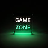 Game Zone LED Neon Box Bordlampe-Lightish-OutletLamper.dk