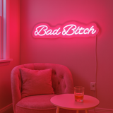 Bad Bitch Neon Væglampe
