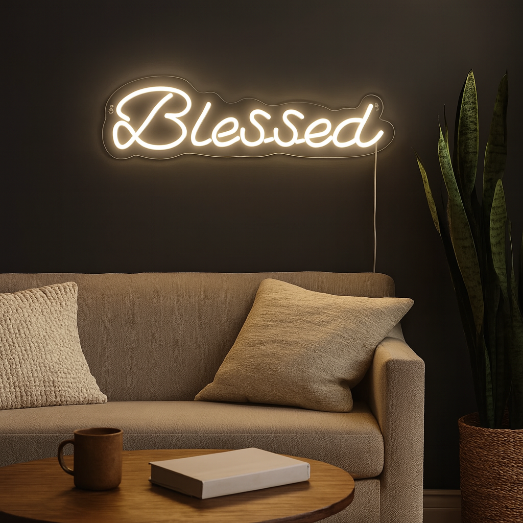 Blessed Neon Væglampe