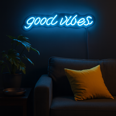 Good Vibes Neon Væglampe
