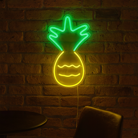 Pineapple Neon Væglampe