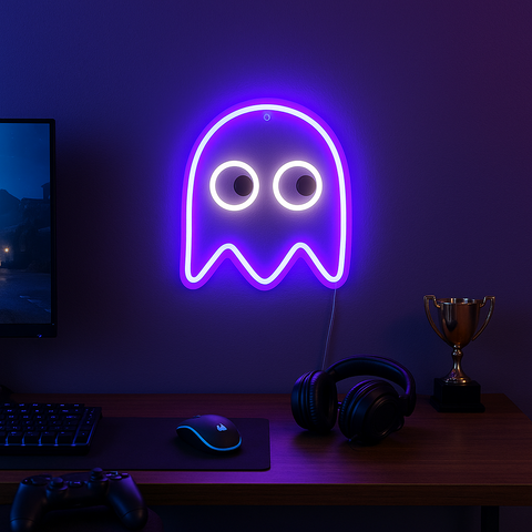 Ghost Neon Væglampe