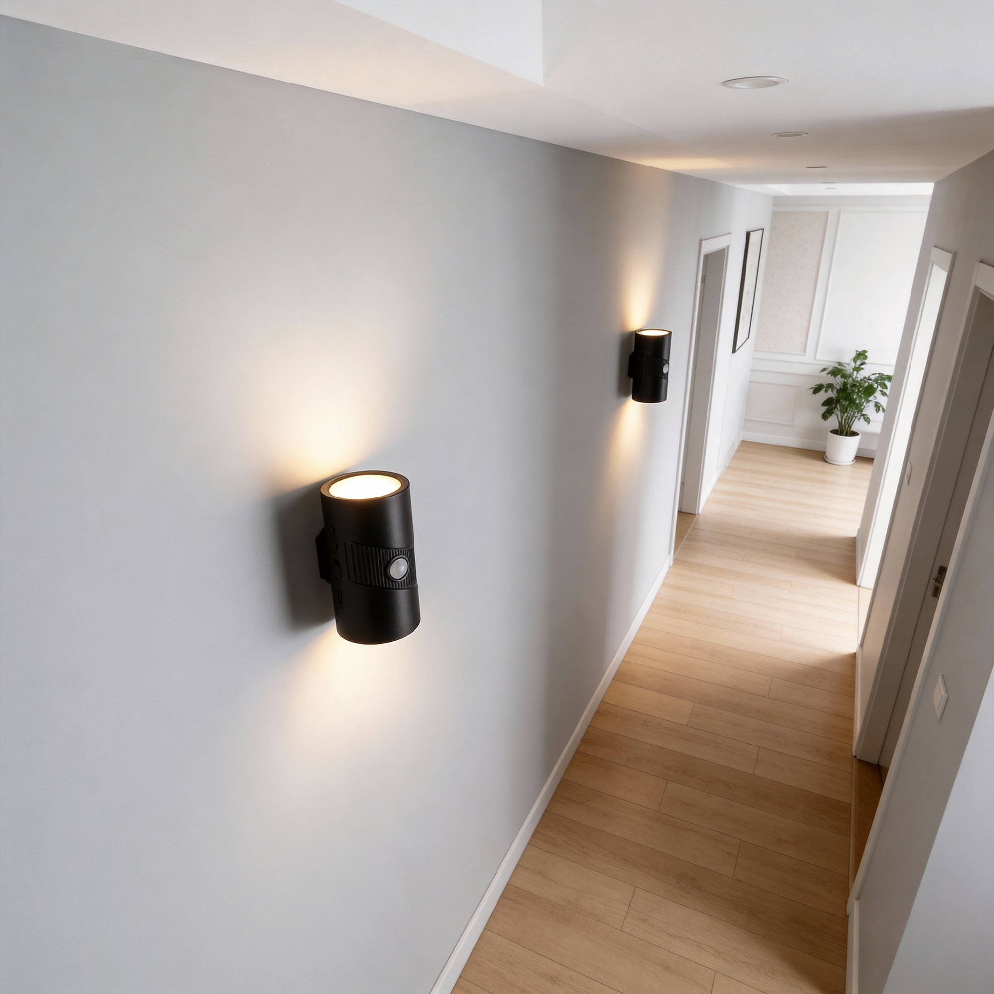 Daisy Trådløs Sensor Lampe Sort