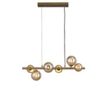 Valencia Langbordspendel 63cm Messing/Amber-Nordic Seasons-OutletLamper.dk