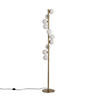 Trento Gulvlampe Messing/Opal-Nordic Seasons-OutletLamper.dk