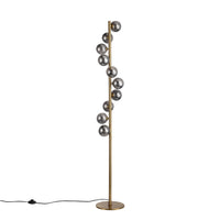 Trento Gulvlampe Messing/Smoke-Nordic Seasons-OutletLamper.dk