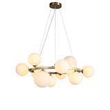 Valencia Lysekrone Messing/Opal-Nordic Seasons-OutletLamper.dk