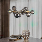 Valencia Lysekrone Messing/Smoke-Nordic Seasons-OutletLamper.dk