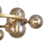Valencia Lysekrone Messing/Amber-Nordic Seasons-OutletLamper.dk