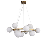 Valencia Lysekrone Messing/Opal-Nordic Seasons-OutletLamper.dk