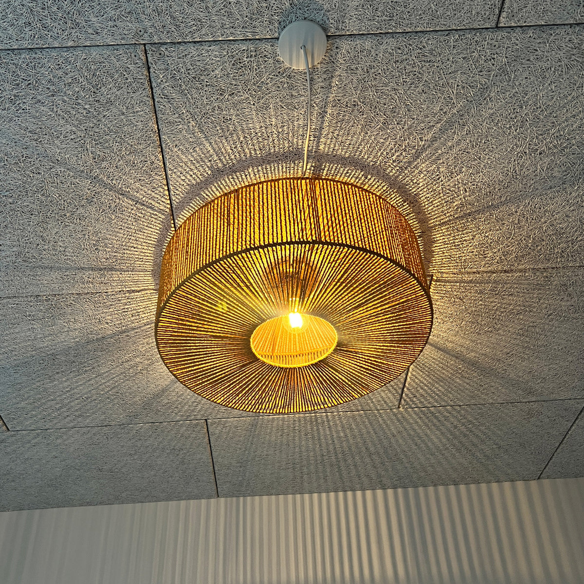 Braided Loftlampe Ø60