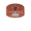 Braided Loftlampe Ø46 Earth Red