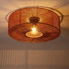 Braided Loftlampe Ø60 Earth Red