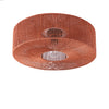 Braided Loftlampe Ø60 Earth Red