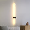Retta LED Væglampe Sort 80cm