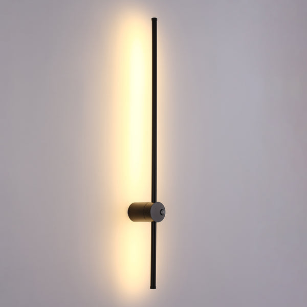 Retta LED Væglampe Sort 100cm