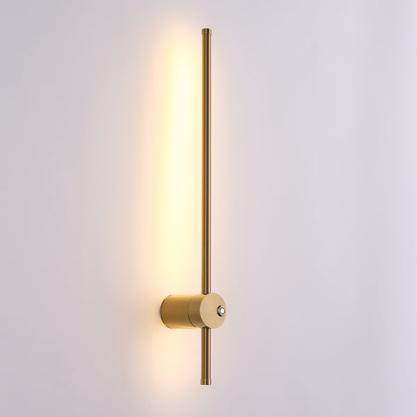 Retta LED Væglampe Messing 60cm