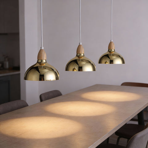 Oak Pendel Ø19 Klar Messing