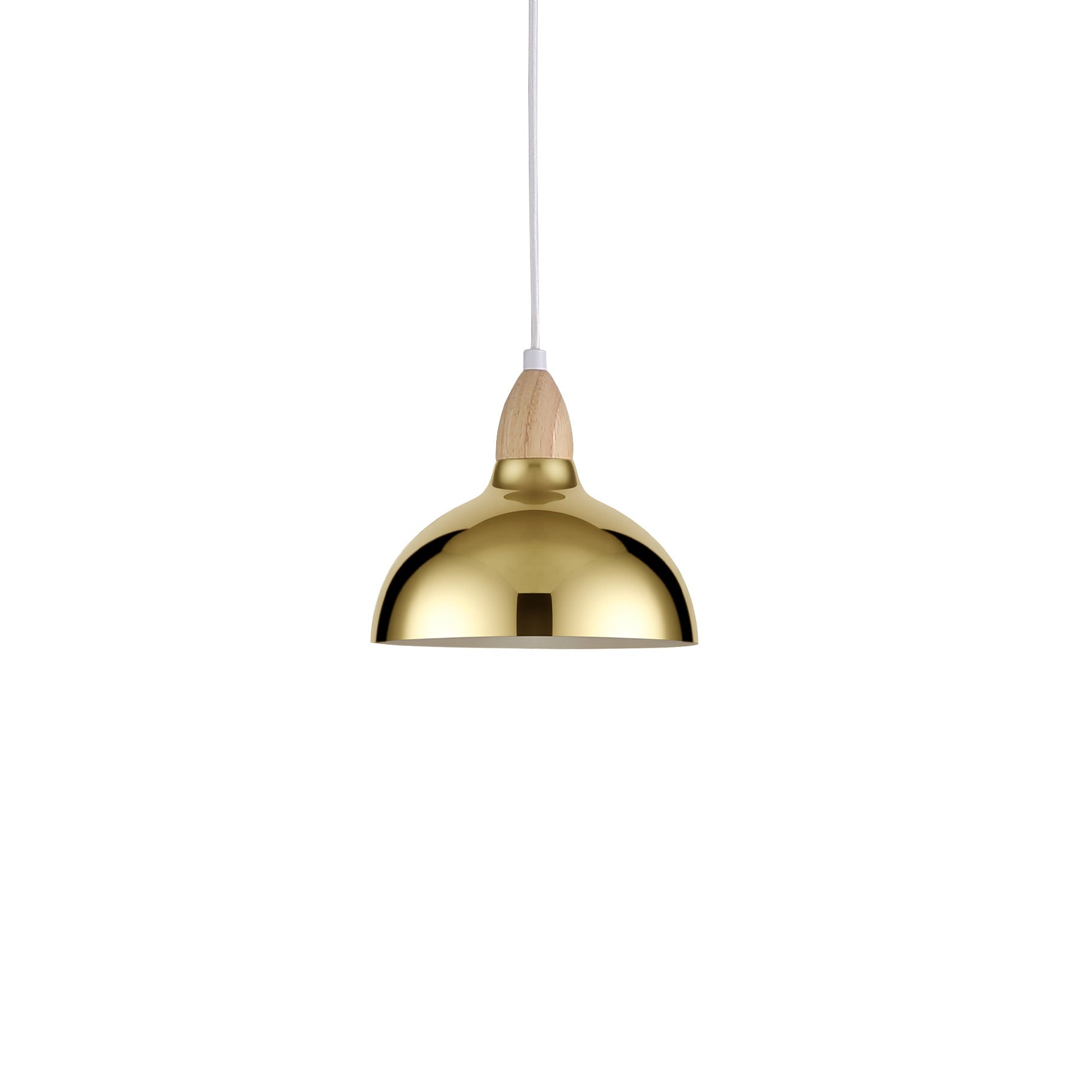 Oak Pendel Ø19 Blank Messing-Nordic Seasons-OutletLamper.dk