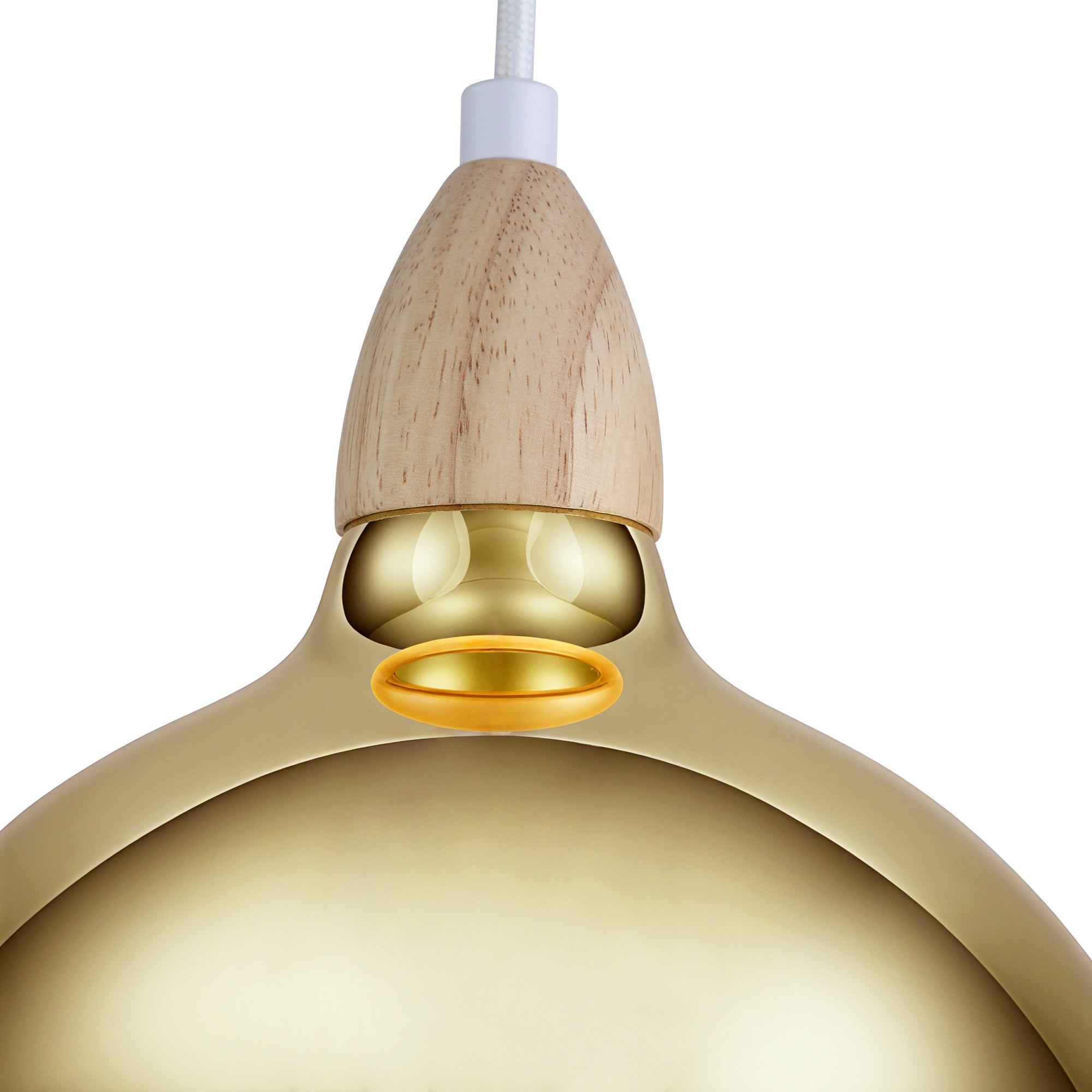 Oak Pendel Ø19 Blank Messing-Nordic Seasons-OutletLamper.dk