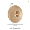 Orb Strings Væglampe Ø40