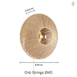 Orb Strings Væglampe Ø40-Nordic Seasons-OutletLamper.dk