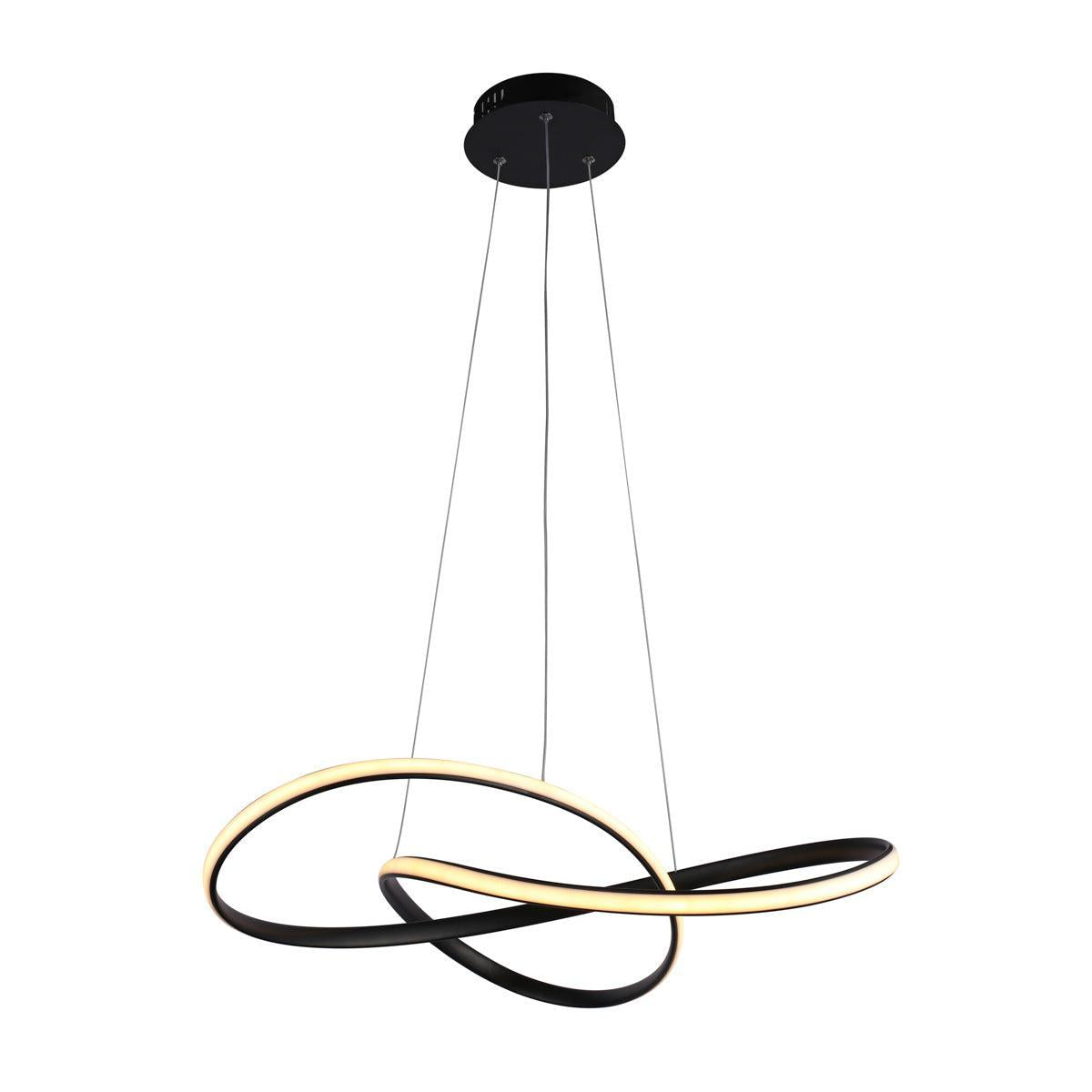 Consa Pendel Ø50 Sort-ITALUX-OutletLamper.dk