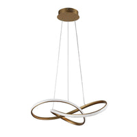 Consa Pendel Ø50 Messing-ITALUX-OutletLamper.dk
