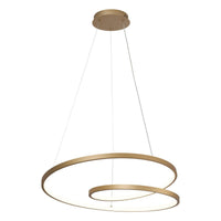 Reina Pendel Ø60 Messing-ITALUX-OutletLamper.dk