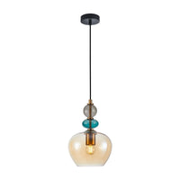 Busco Round Pendel Amber-ITALUX-OutletLamper.dk