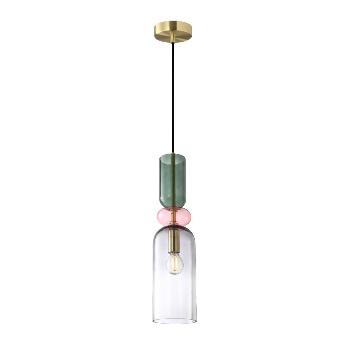 Manso Pendel Smoke-ITALUX-OutletLamper.dk