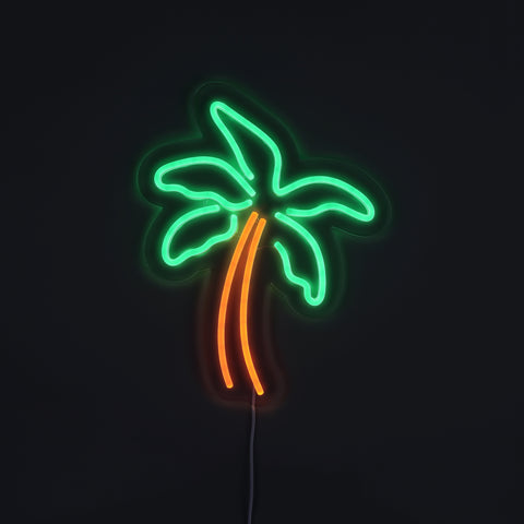 Palm Tree Neon Væglampe