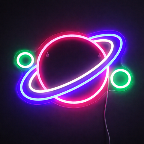 Planet Neon Væglampe