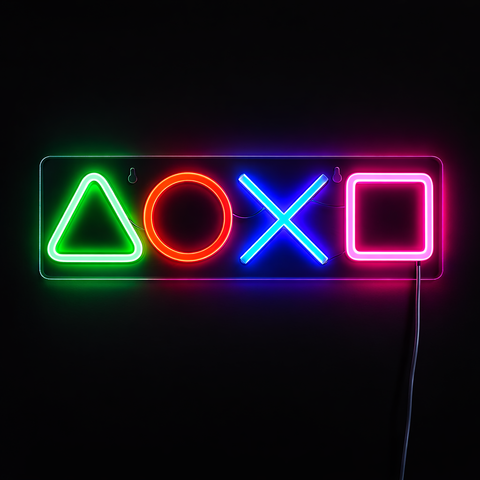 Playstation Neon Væglampe