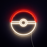 Pokéball Neon Væglampe