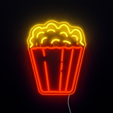 Popcorn Neon Væglampe