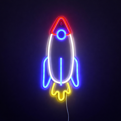 Rocket Neon Væglampe