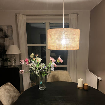 Jute Raw Pendel Ø40