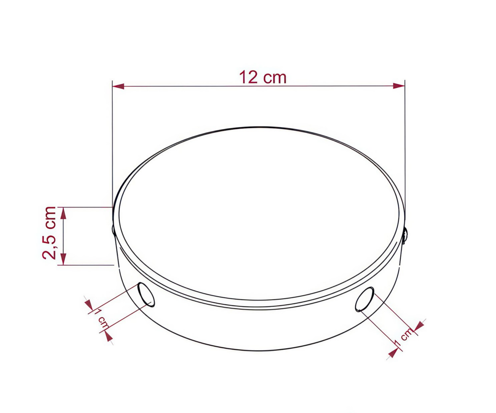 Samleroset Med 4 Sidehuller Sort