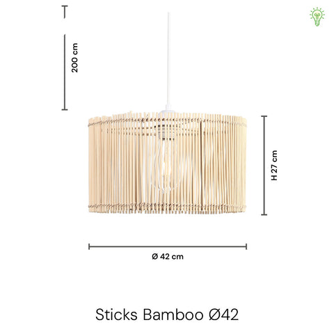 Sticks Bamboo Pendel Ø42
